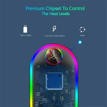 Portable 10000mAh Hand Warmer Power Bank