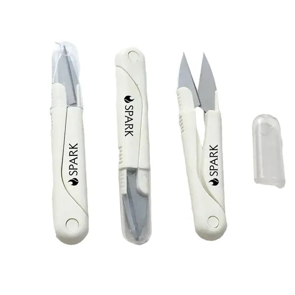 Portable Spring-loaded Thread Scissors