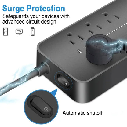 12-In-1 Surge Protector Power Strip