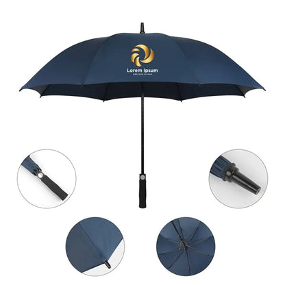 55'' Arc Windproof Auto Open Golf Umbrella
