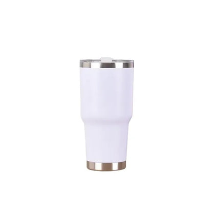 30oz Custom Stainless Steel Insulated Travel Cup With Lid