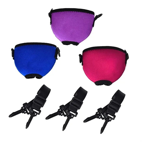 Wine Neoprene Sleeve Neck Strap