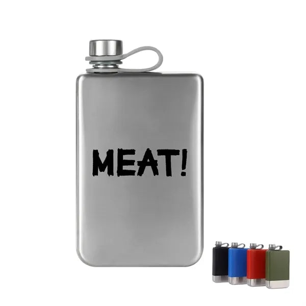 Portable 9 oz Stainless Steel Flask