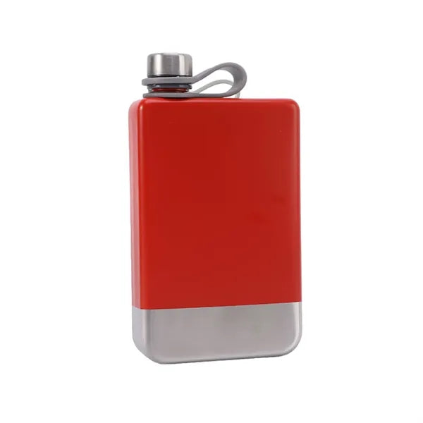 Portable 9 oz Stainless Steel Flask