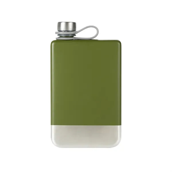 Portable 9 oz Stainless Steel Flask