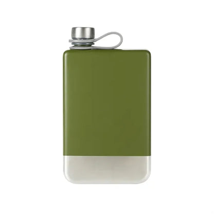 Portable 9 oz Stainless Steel Flask