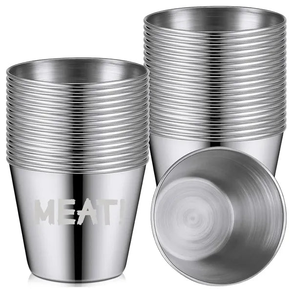 1.7oz Stainless Steel Condiment Cups