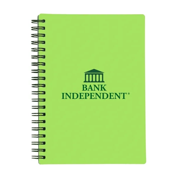 Eco Rubber Spiral Notebook