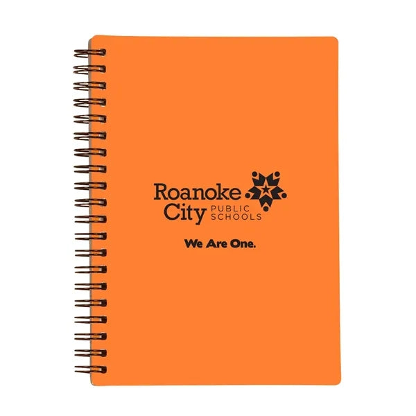 Eco Rubber Spiral Notebook