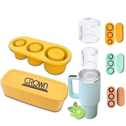 20oz 30oz 40oz Silicone Ice Cube Shot Glass Mold