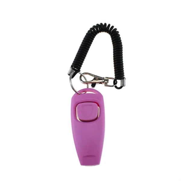 2-in-1 Dog Training Clicker and Whistle