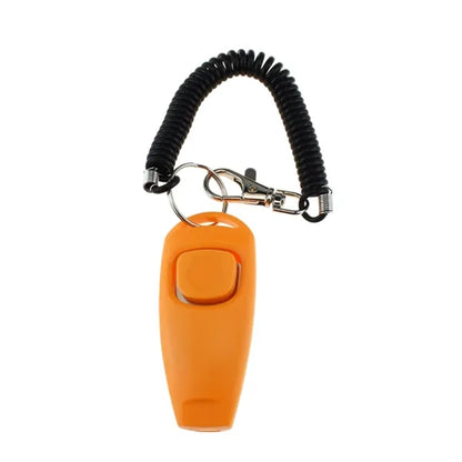 2-in-1 Dog Training Clicker and Whistle