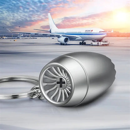 Jet Engine Keychain