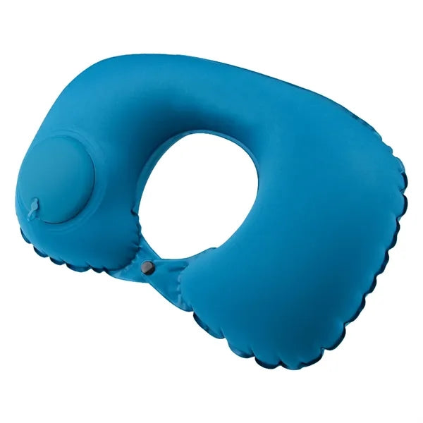 Self Pump U Shaped Foldable Neck Pillow