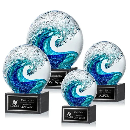 Surfside Award on Square Marble