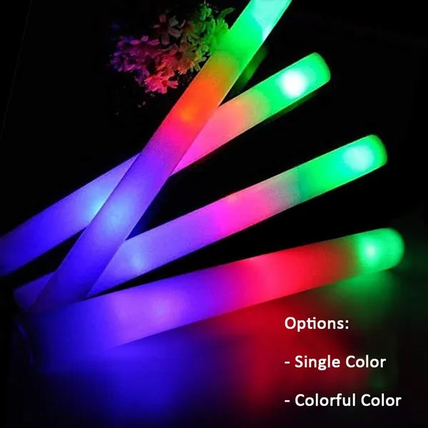 19 Inches Foam Glow Sticks