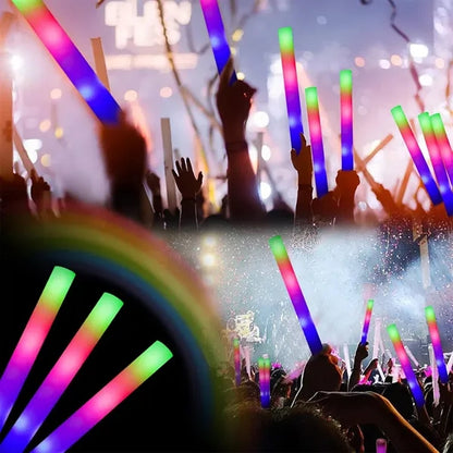 19 Inches Foam Glow Sticks