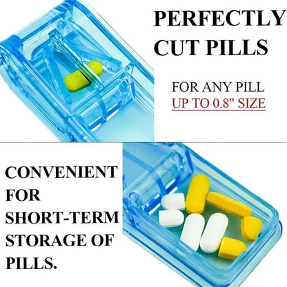 Professional Pill Splitter and Storage Box