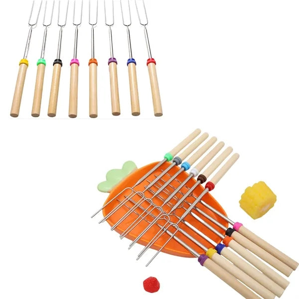 8pcs Marshmallow Roasting Sticks