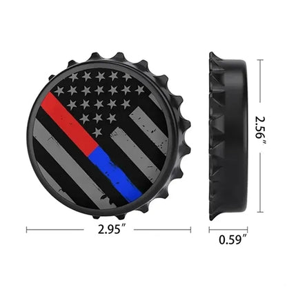 Magnetic Fridge Sticker Beer Cap Shape Bottle Opener