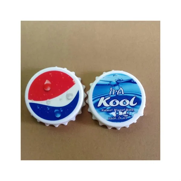 Magnetic Fridge Sticker Beer Cap Shape Bottle Opener