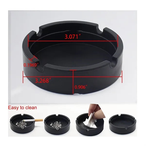 Soft Silicone Round Ashtray