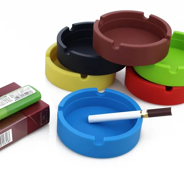 Soft Silicone Round Ashtray