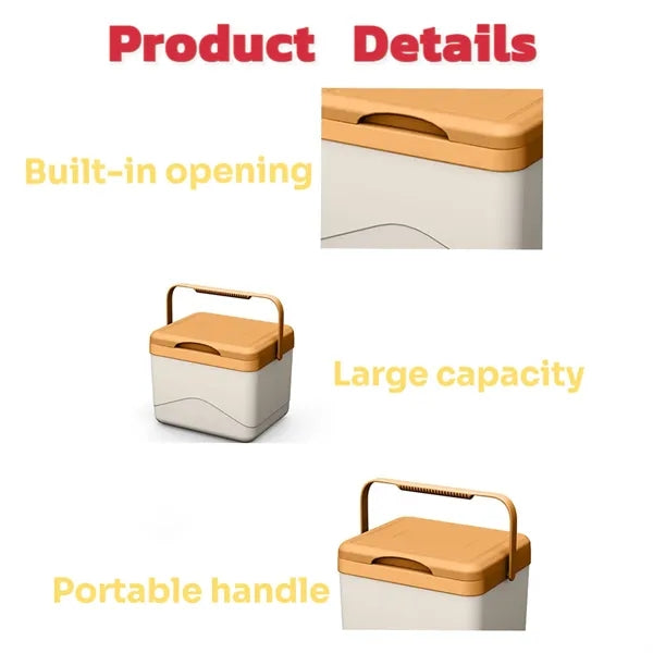 Compact  Portable Car Warmer For Traveling With Carry Handle