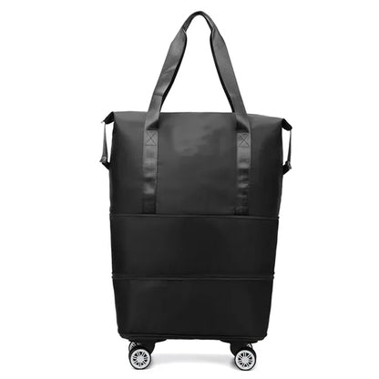 Expandable Foldable Duffle Bag With Wheel