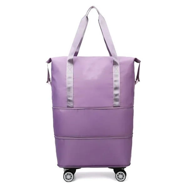 Expandable Foldable Duffle Bag With Wheel
