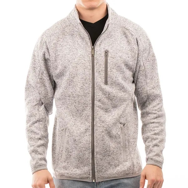 Burnside Men's Sweater Knit Jacket