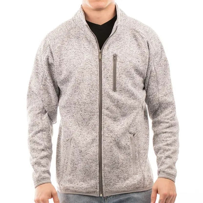 Burnside Men's Sweater Knit Jacket