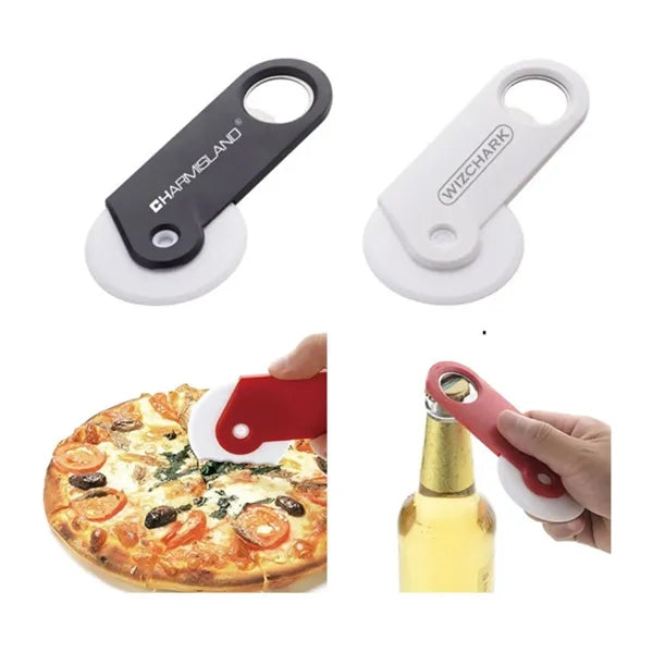 Pizza Cutter With Bottle Opener