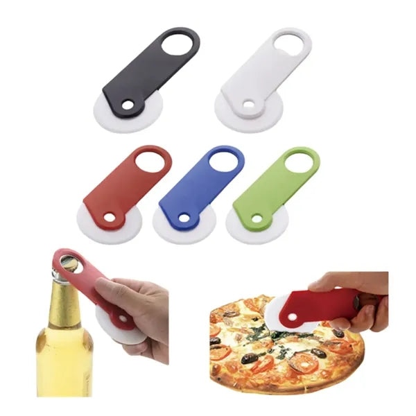 Pizza Cutter With Bottle Opener