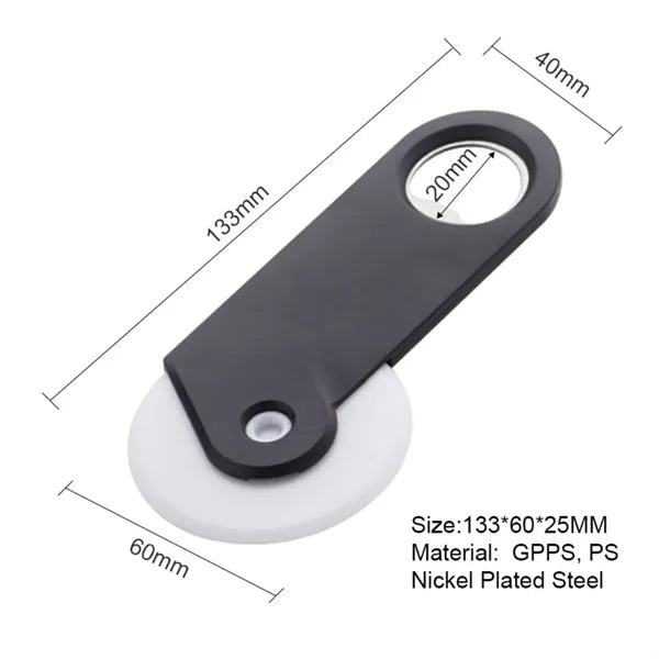 Pizza Cutter With Bottle Opener