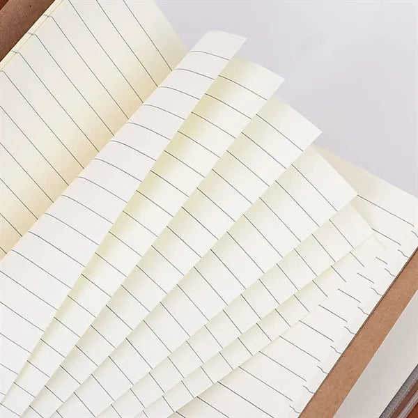 Leather Travel Refillable Diary Journal Notepad for Writing