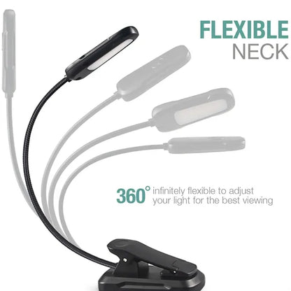 Flexible Gooseneck Rechargeable Book Light
