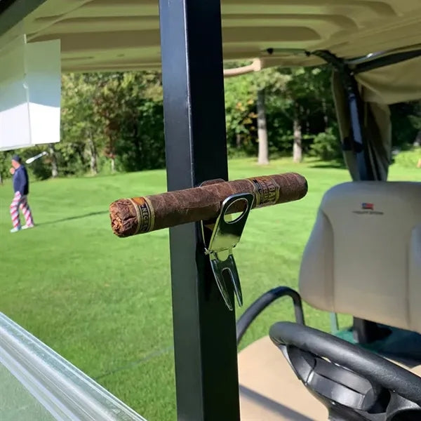 Magnetic Golf Cigar Clamp Cart Holder