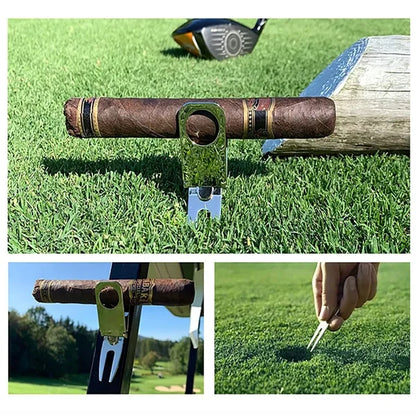 Magnetic Golf Cigar Clamp Cart Holder