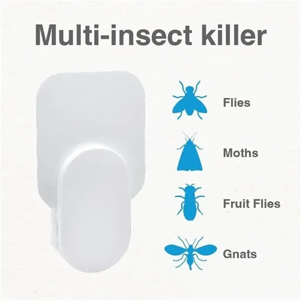 Plug-In Multi Insect Killer Lamp Fly Trap with 2 Glue Cards
