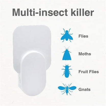 Plug-In Multi Insect Killer Lamp Fly Trap with 2 Glue Cards