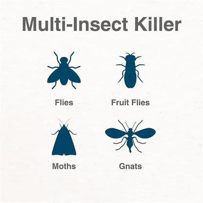 Plug-In Multi Insect Killer Lamp Fly Trap with 2 Glue Cards