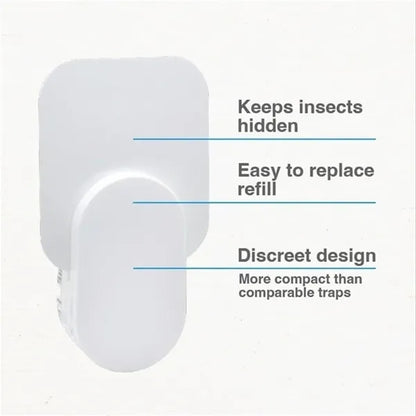 Plug-In Multi Insect Killer Lamp Fly Trap with 2 Glue Cards