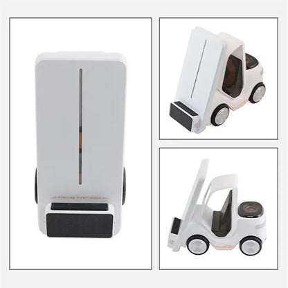 Forklift Shape Clock Wireless Charger with LED Light