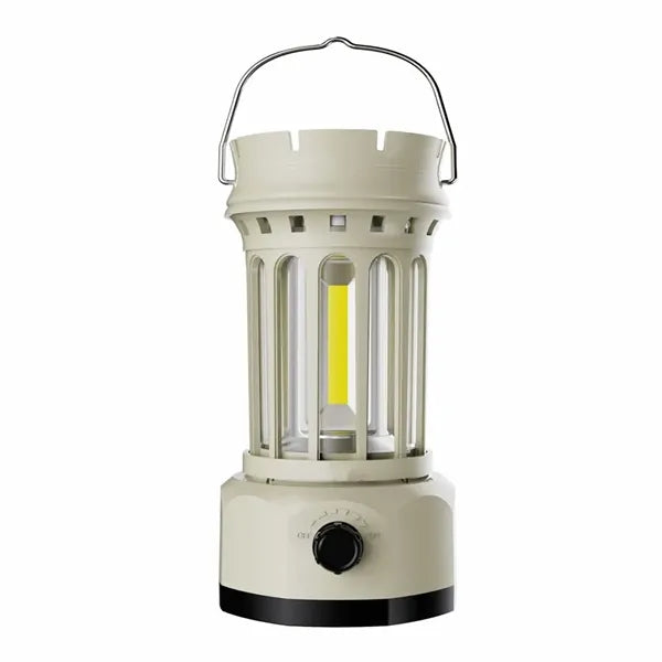 Retro Solar Powered Hanging Camping Horse Light COB Lantern