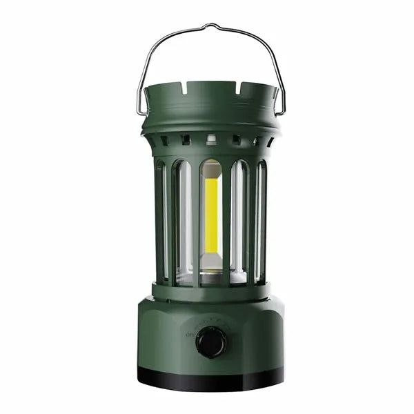Retro Solar Powered Hanging Camping Horse Light COB Lantern
