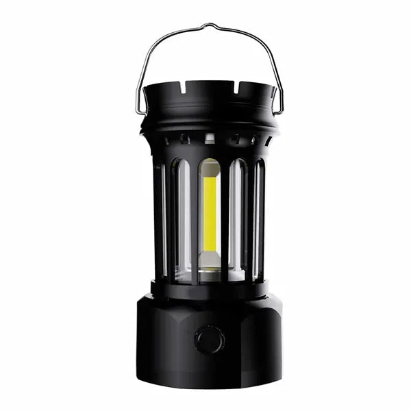 Retro Solar Powered Hanging Camping Horse Light COB Lantern