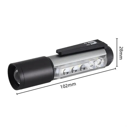 LED+COD Headlamp Flashlight