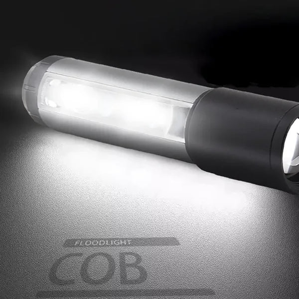 LED+COD Headlamp Flashlight
