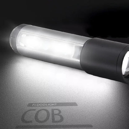 LED+COD Headlamp Flashlight